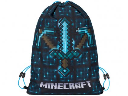 Baagl MINECRAFT Sáček Blue Axe and Sword