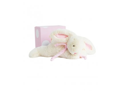 Doudou Plyšový králíček pink 30 cm