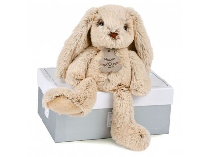 Doudou Histoire d´Ours Plyšová hračka béžový králíček 25 cm