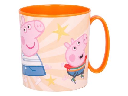 STOR Peppa Pig plastový hrnek na pití Prasátko Pepina