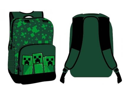Dětský batoh Minecraft zelený