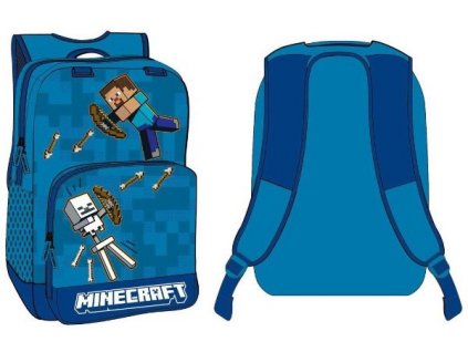 Dětský batoh Minecraft modrý