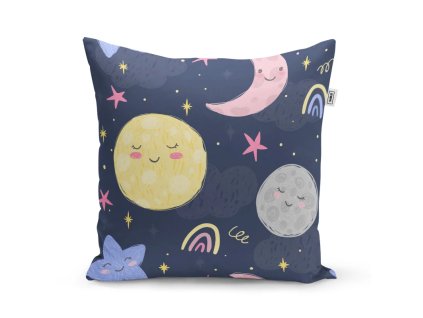 Sablio Polštář Dětské nebe - 40x40 cm (Varianta Sablio Polštář Dětské nebe - 40x40 cm)