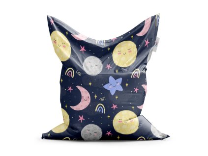 Sablio Sedací vak Classic Dětské nebe - 150x100 cm (Varianta Sablio Sedací vak Classic Dětské nebe - 150x100 cm)