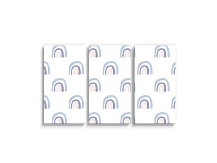Sablio Obraz - 3-dílný Duha - 120x80 cm (Varianta Sablio Obraz - 3-dílný Duha - 120x80 cm)