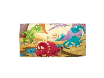 Sablio Ručník Dinosauři 5 - 30x50 cm (Varianta Sablio Ručník Dinosauři 5 - 30x50 cm)