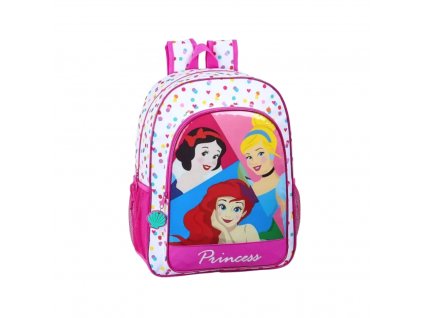 Dívčí školní batoh s princeznami