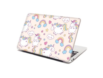 Sablio Samolepka na notebook Jednorožci - 29x20 cm (Varianta Sablio Samolepka na notebook Jednorožci - 29x20 cm)