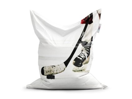 Sablio Sedací vak Classic Lední hokej - 150x100 cm (Varianta Sablio Sedací vak Classic Lední hokej - 150x100 cm)