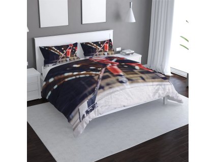 Sablio Povlečení Lední hokej - 140x200 / 90x70 (Varianta Sablio Povlečení Lední hokej - 140x200 / 90x70)