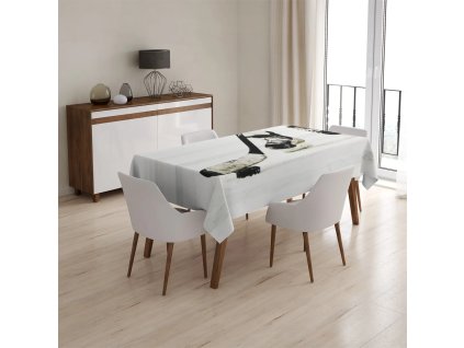 Sablio Ubrus Lední hokej - 130x130 cm (Varianta Sablio Ubrus Lední hokej - 130x130 cm)