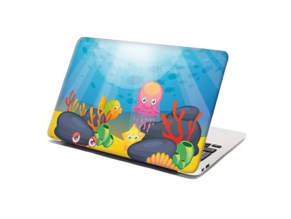 Sablio Samolepka na notebook Podmořský svět - 29x20 cm (Varianta Sablio Samolepka na notebook Podmořský svět - 29x20 cm)