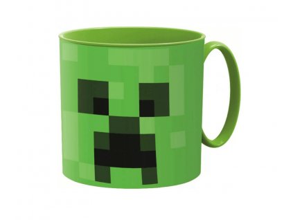 Zelený plastový hrnek Minecraft 265ml