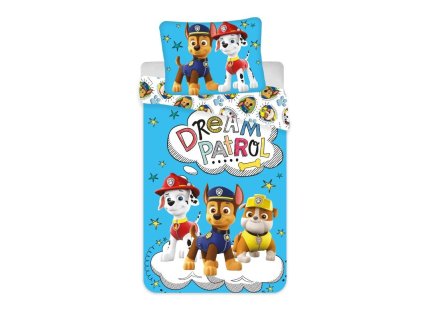 JERRY FABRICS Povlečení Paw Patrol PP265 Bavlna, 140/200, 70/90 cm