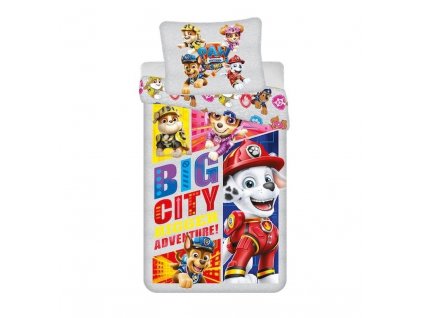 JERRY FABRICS Povlečení Paw Patrol 303 Bavlna, 140/200, 70/90 cm