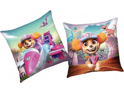 HERDING Polštářek Paw Patrol Skye Polyester, 40/40 cm