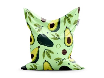 Sablio Sedací vak Classic Kreslené avokádo - 150x100 cm (Varianta Sablio Sedací vak Classic Kreslené avokádo - 150x100 cm)