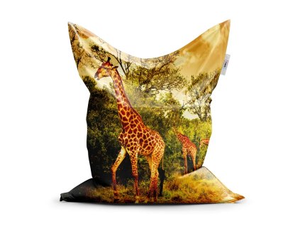 Sablio Sedací vak Classic Žirafy - 150x100 cm (Varianta Sablio Sedací vak Classic Žirafy - 150x100 cm)