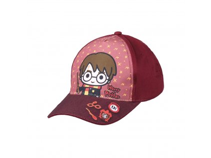 Cerda dětská čepice/kšiltovka Harry Potter vínová