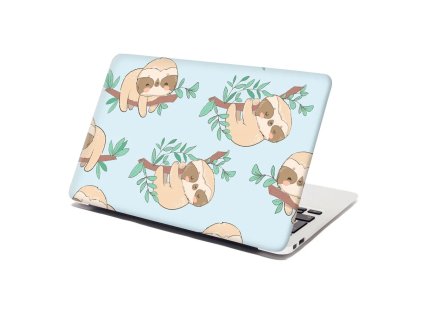 Sablio Samolepka na notebook Lenochodi na větvi - 29x20 cm (Varianta Sablio Samolepka na notebook Lenochodi na větvi - 29x20 cm)