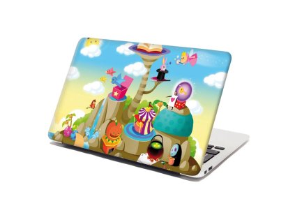 Sablio Samolepka na notebook Pohádkový svět - 29x20 cm (Varianta Sablio Samolepka na notebook Pohádkový svět - 29x20 cm)