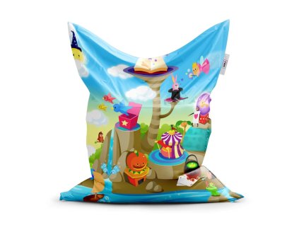 Sablio Sedací vak Classic Pohádkový svět - 150x100 cm (Varianta Sablio Sedací vak Classic Pohádkový svět - 150x100 cm)