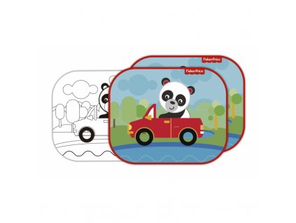 Arditex sluneční clona do auta Fisher-Price Panda