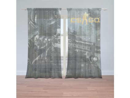 Sablio Záclony CS:GO Voják 1: 2ks 150x250cm