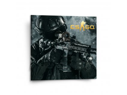 Sablio Obraz CS:GO Voják 1 - 110x110 cm