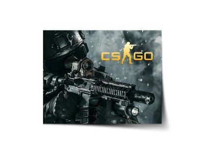 Sablio Plakát CS:GO Voják 1 - 120x80 cm (Varianta Sablio Plakát CS:GO Voják 1 - 120x80 cm)
