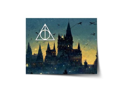 Sablio Plakát Noční Bradavice - 120x80 cm (Varianta Sablio Plakát Noční Bradavice - 120x80 cm)