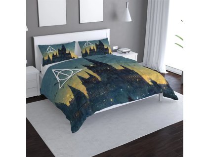 Sablio Povlečení Noční Bradavice - 140x200 / 90x70 (Varianta Sablio Povlečení Noční Bradavice - 140x200 / 90x70)