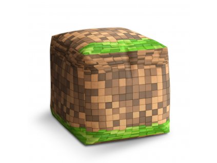 Sablio Taburet Cube Blocks 3D: 40x40x40 cm