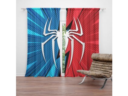 Sablio Závěs Spider: 2ks 140x250cm