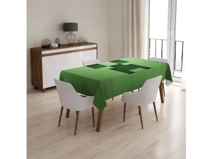 Sablio Ubrus Green Blocks - 130x130 cm (Varianta Sablio Ubrus Green Blocks - 130x130 cm)