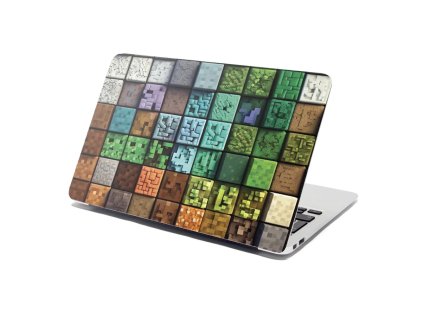 Sablio Samolepka na notebook Blocks Abstract - 29x20 cm (Varianta Sablio Samolepka na notebook Blocks Abstract - 29x20 cm)