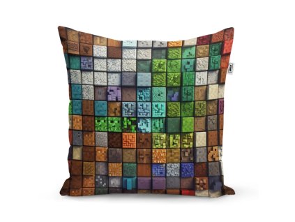 Sablio Polštář Blocks Abstract - 40x40 cm (Varianta Sablio Polštář Blocks Abstract - 40x40 cm)