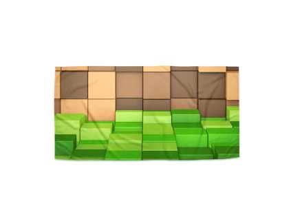 Sablio Ručník Blocks 3D - 30x50 cm (Varianta Sablio Ručník Blocks 3D - 30x50 cm)