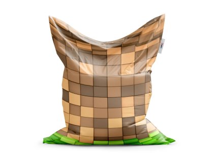 Sablio Sedací vak Classic Blocks 3D - 150x100 cm (Varianta Sablio Sedací vak Classic Blocks 3D - 150x100 cm)