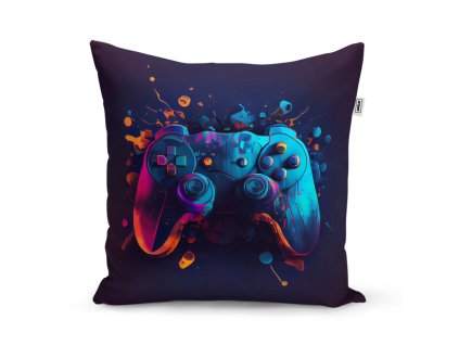 Sablio Polštář Ovladač Abstract - 40x40 cm (Varianta Sablio Polštář Ovladač Abstract - 40x40 cm)