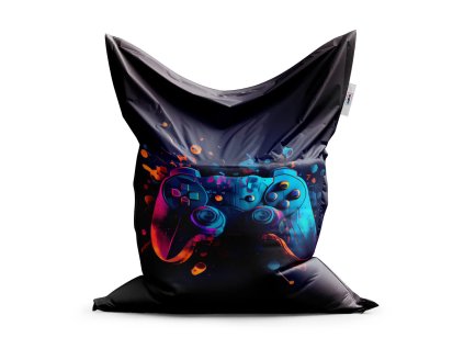 Sablio Sedací vak Classic Ovladač Abstract - 150x100 cm (Varianta Sablio Sedací vak Classic Ovladač Abstract - 150x100 cm)