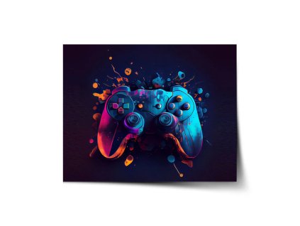 Sablio Plakát Ovladač Abstract - 120x80 cm (Varianta Sablio Plakát Ovladač Abstract - 120x80 cm)