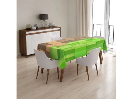 Sablio Ubrus Blocks 3D - 130x130 cm (Varianta Sablio Ubrus Blocks 3D - 130x130 cm)