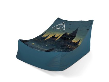 Sablio Sedací vak Lounge Noční Bradavice - 120 x 100 x 80 cm (Varianta Sablio Sedací vak Lounge Noční Bradavice - 80 x 95 x 50 cm)