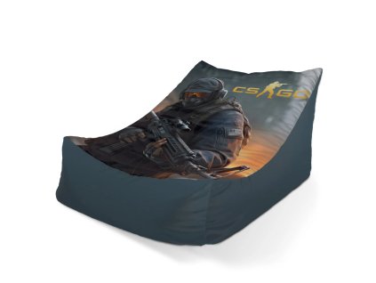 Sablio Sedací vak Lounge CS:GO Voják 2 - 120 x 100 x 80 cm (Varianta Sablio Sedací vak Lounge CS:GO Voják 2 - 120 x 100 x 80 cm)