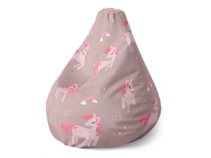 Sablio Sedací vak Pear Pony - 140 x 100 x 25 cm (Varianta Sablio Sedací vak Pear Pony - 70 x 95 x 15 cm)