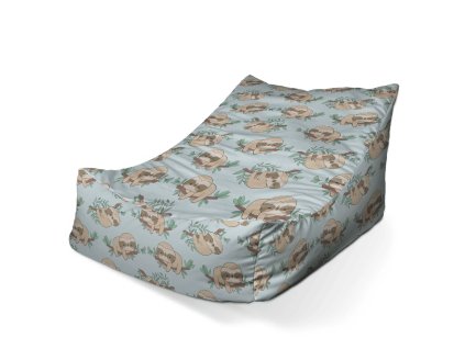 Sablio Sedací vak Lounge Lenochodi na větvi - 120 x 100 x 80 cm (Varianta Sablio Sedací vak Lounge Lenochodi na větvi - 80 x 95 x 50 cm)