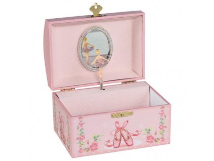Goki hrací skříňka šperkovnice Baletní střevíčky