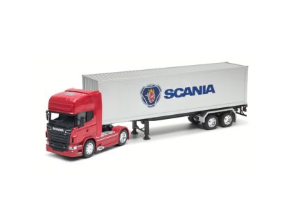 Welly Tahač s přívěsem SCANIA V8 R730 1:32