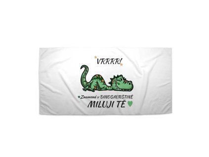 Sablio Ručník Dinosaurus - 30x50 cm (Varianta Sablio Ručník Dinosaurus - 30x50 cm)